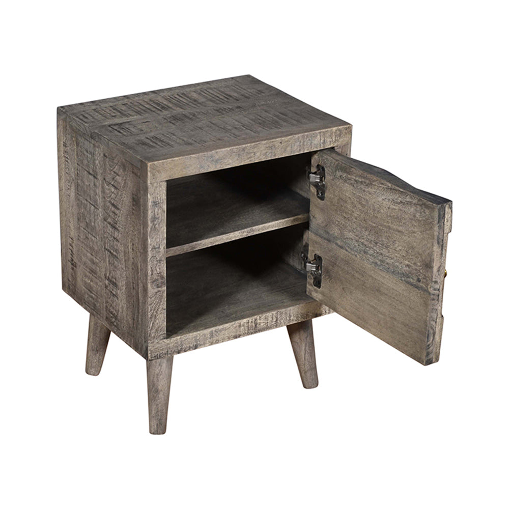 Planet Green 1 Door Bedside Table