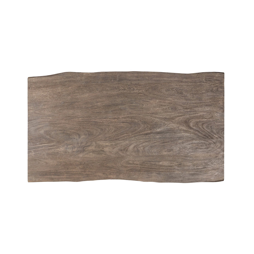 Live Edge Dining Table With 4 Seater Chair & 1 Bench