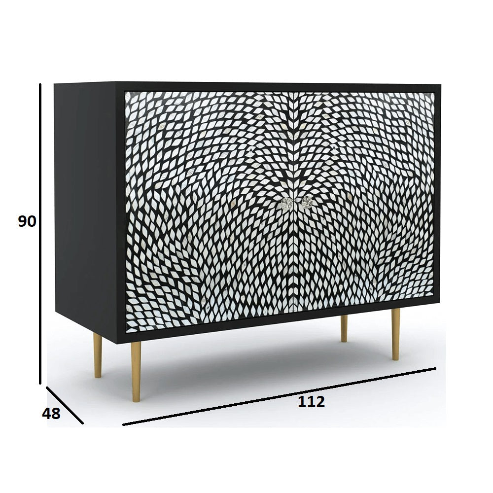 Royal Haven Black Sideboard