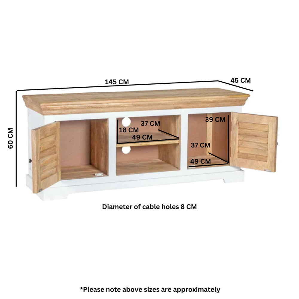 Pure Life 2 Door Tv Cabinet