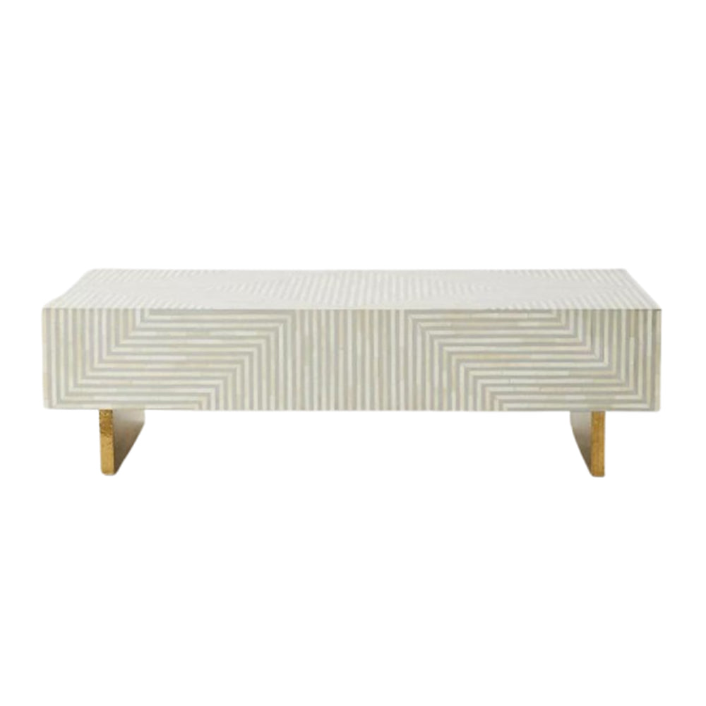 Eternal Bloom Grey Coffee Table