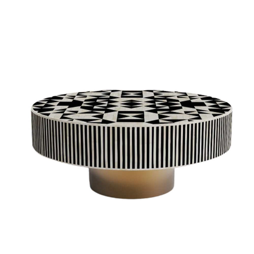 Moroccan Luxe Black Coffee Table