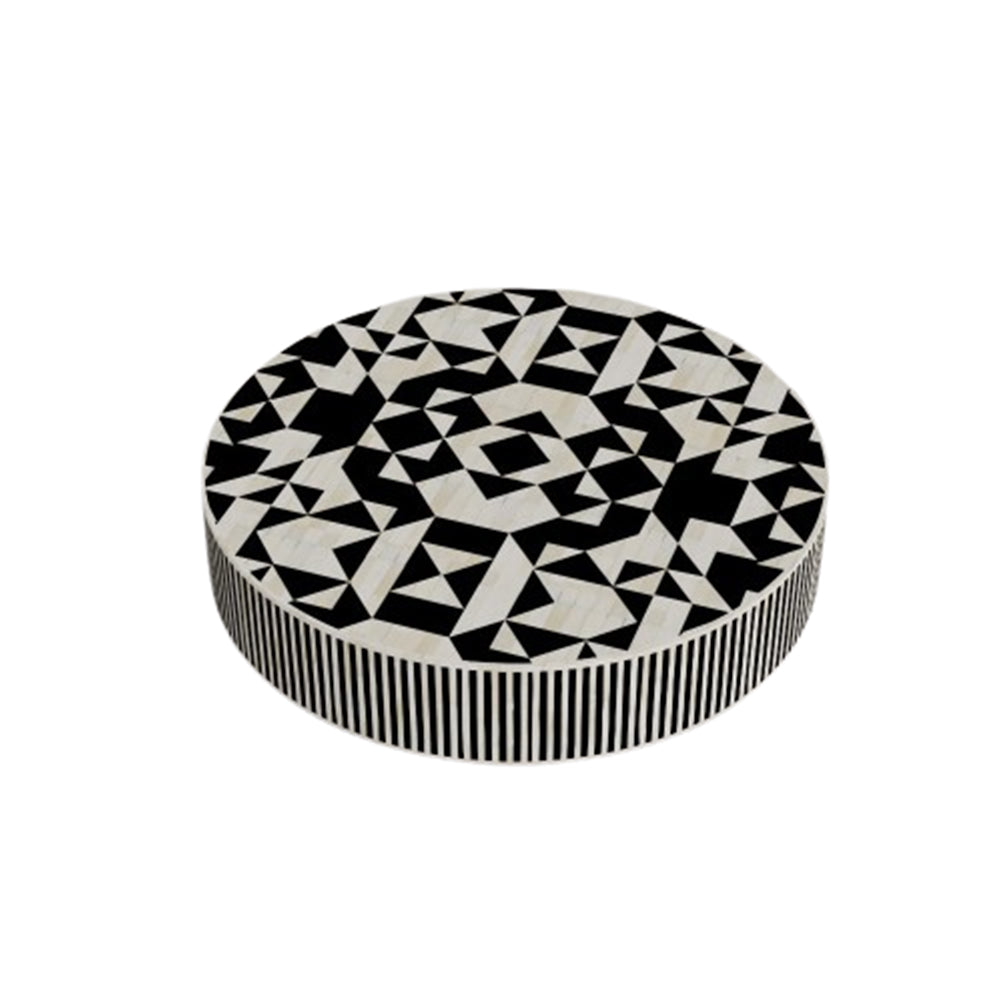 Moroccan Luxe Black Coffee Table