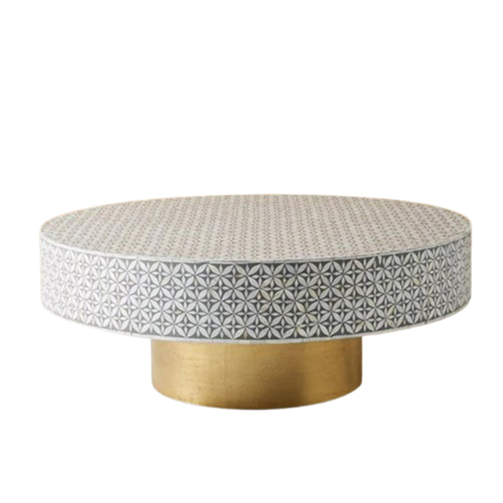 Moroccan Luxe Grey Coffee Table