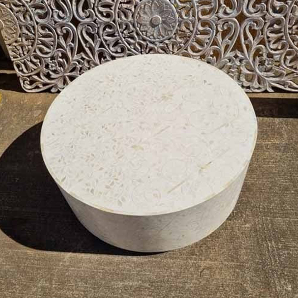 Timeless Geometry Light Grey Coffee Table
