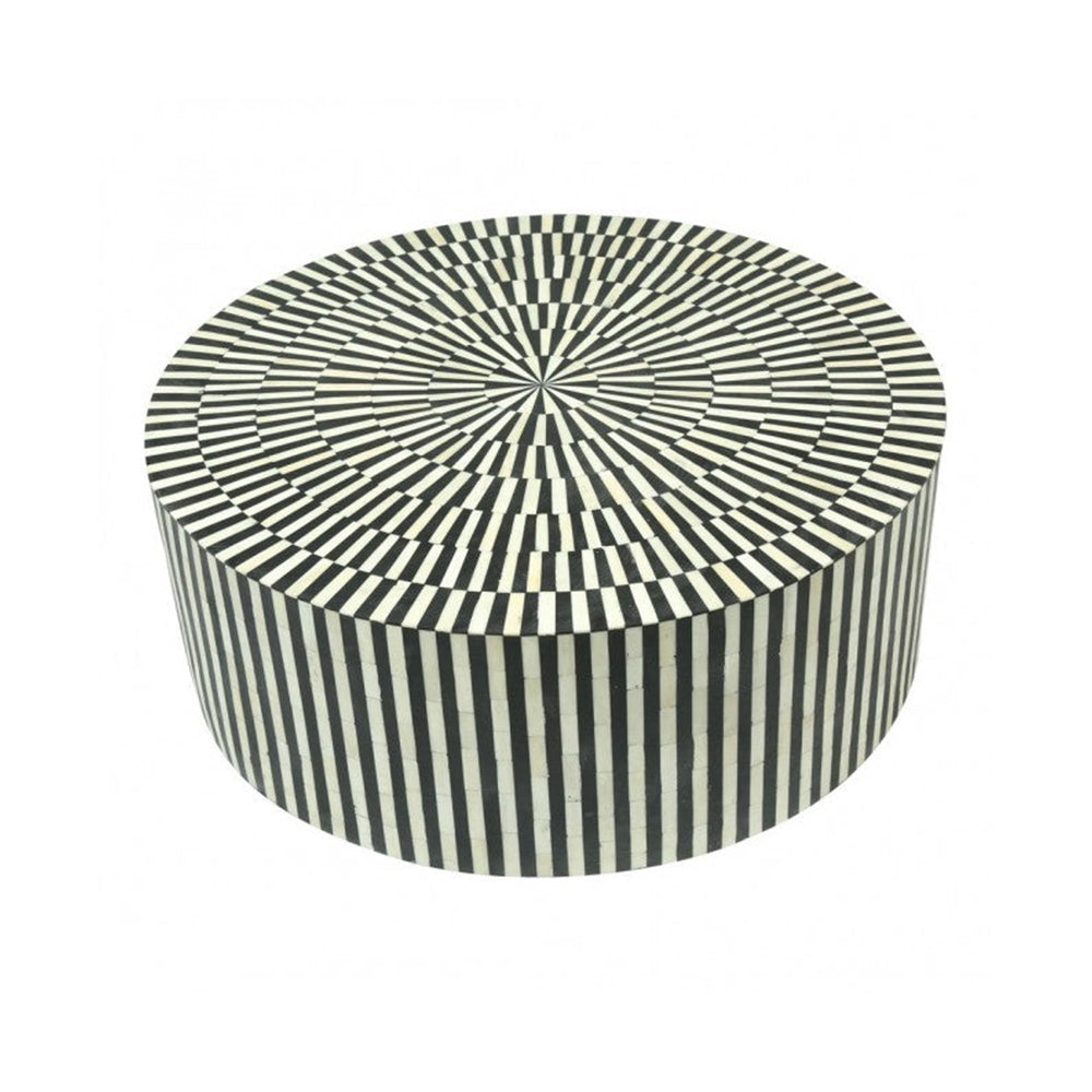 Timeless Geometry Black Coffee Table