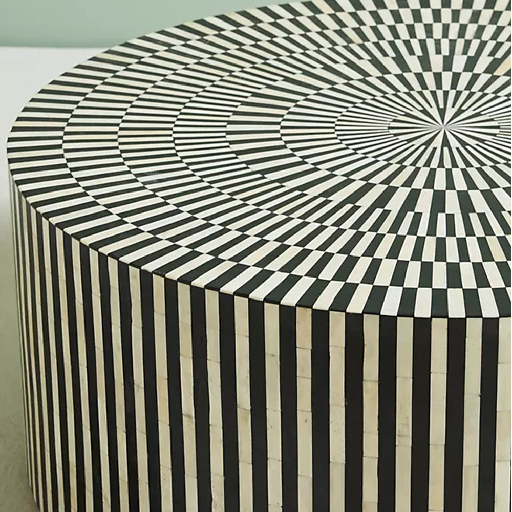 Timeless Geometry Black Coffee Table