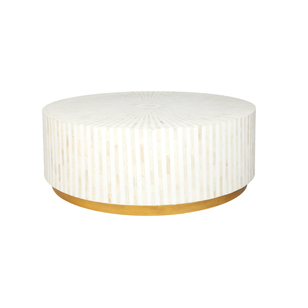 Timeless Geometry White Coffee Table