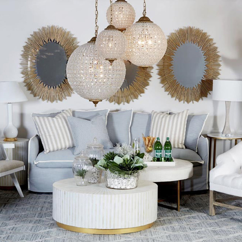 Timeless Geometry White Coffee Table