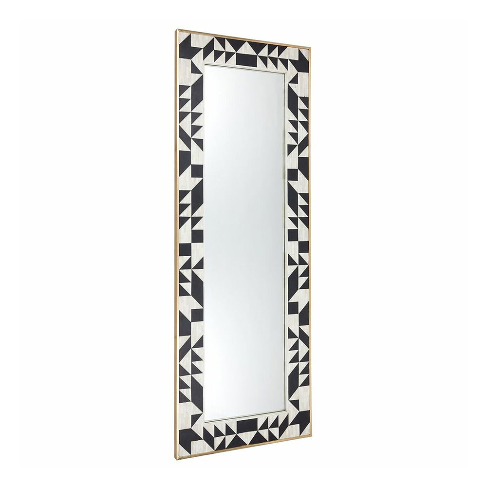 Midnight Bloom Inlay Black Mirror