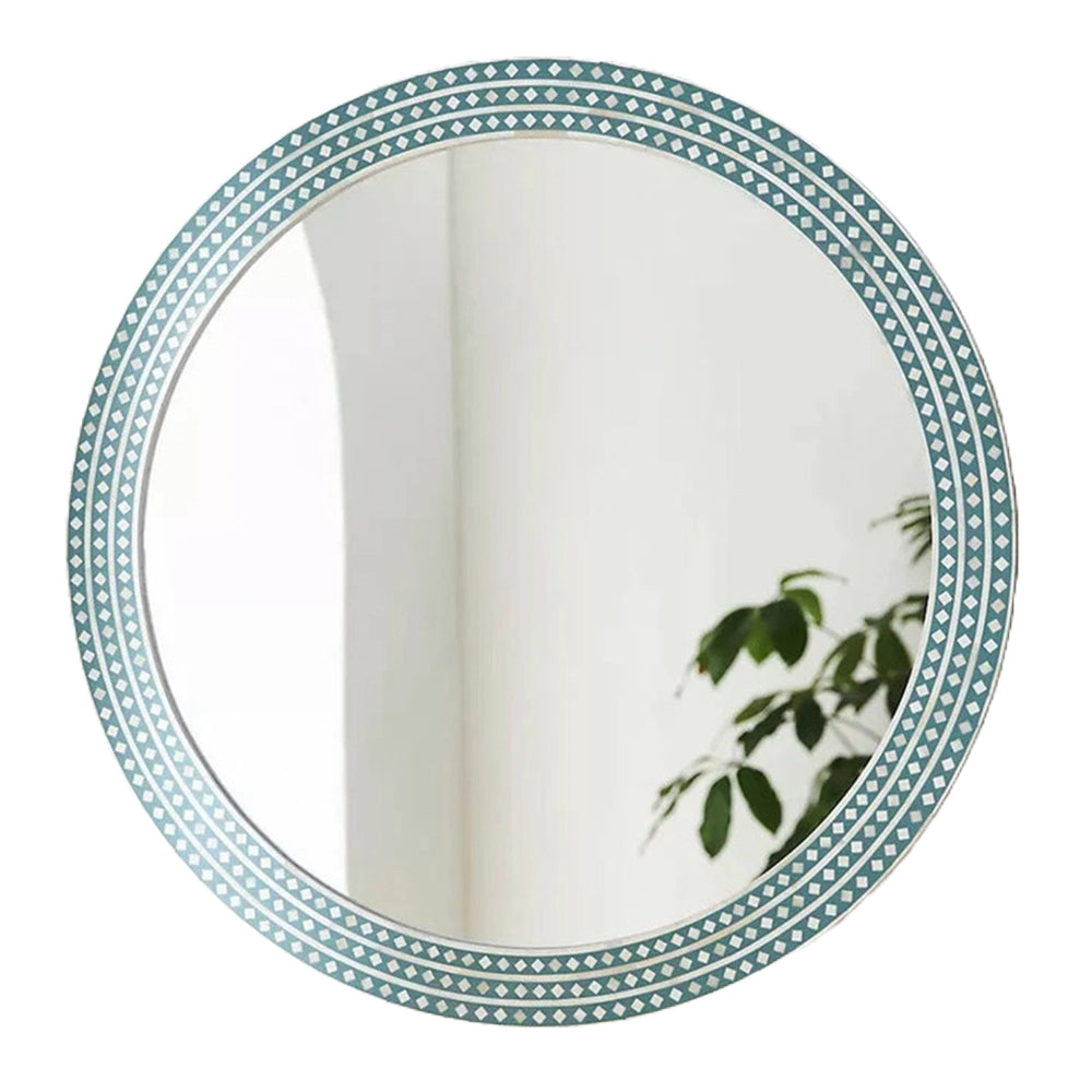 Classic Grace Inlay Light Green Mirror
