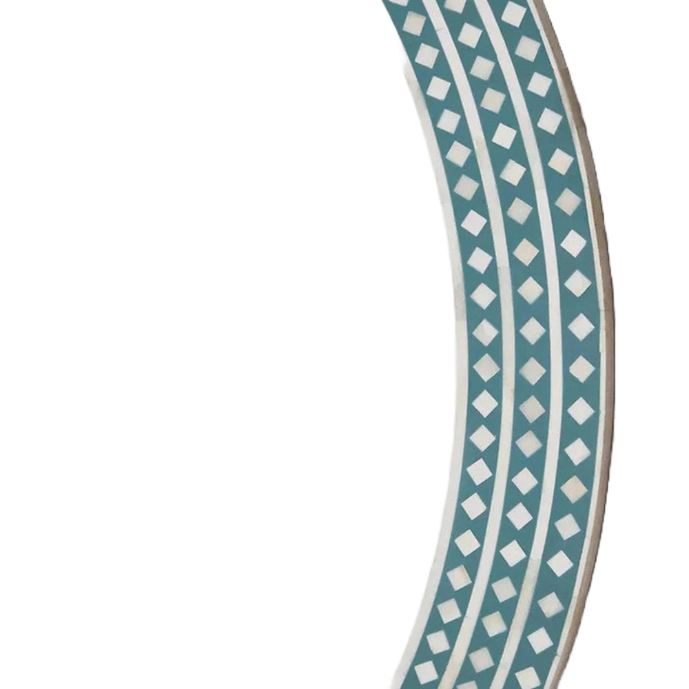 Classic Grace Inlay Light Green Mirror