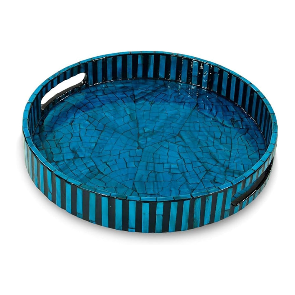 Stylish Decor Dark Blue Tray