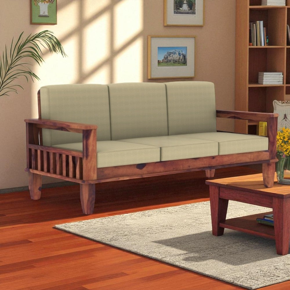 Woodvera Sofa Set in 3+1+1 Seating