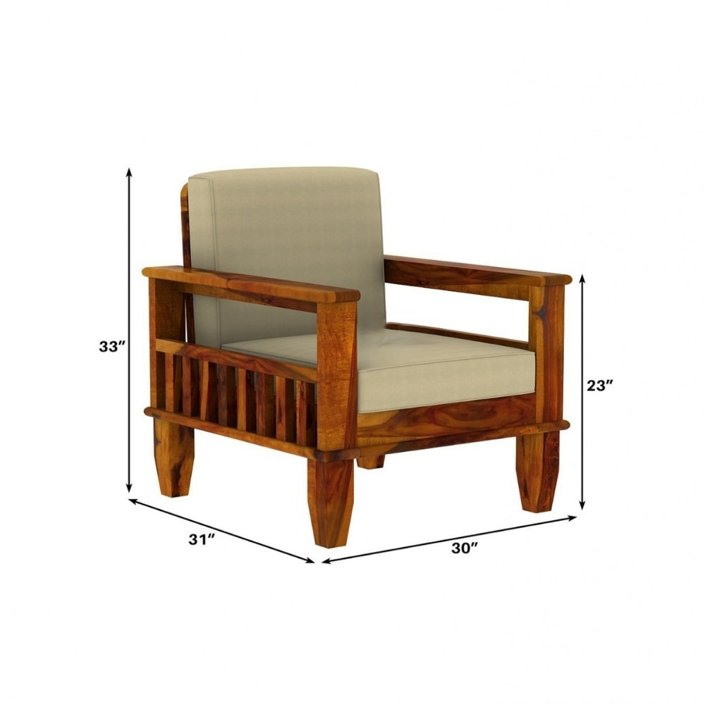 Woodvera Sofa Set in 3+1+1 Seating