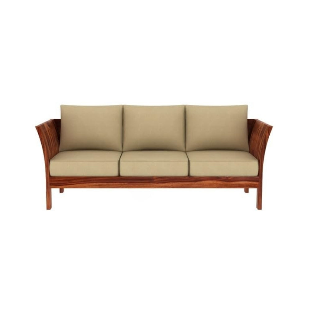 Artisana Wooden Sofa Set in 3+1+1 Seating