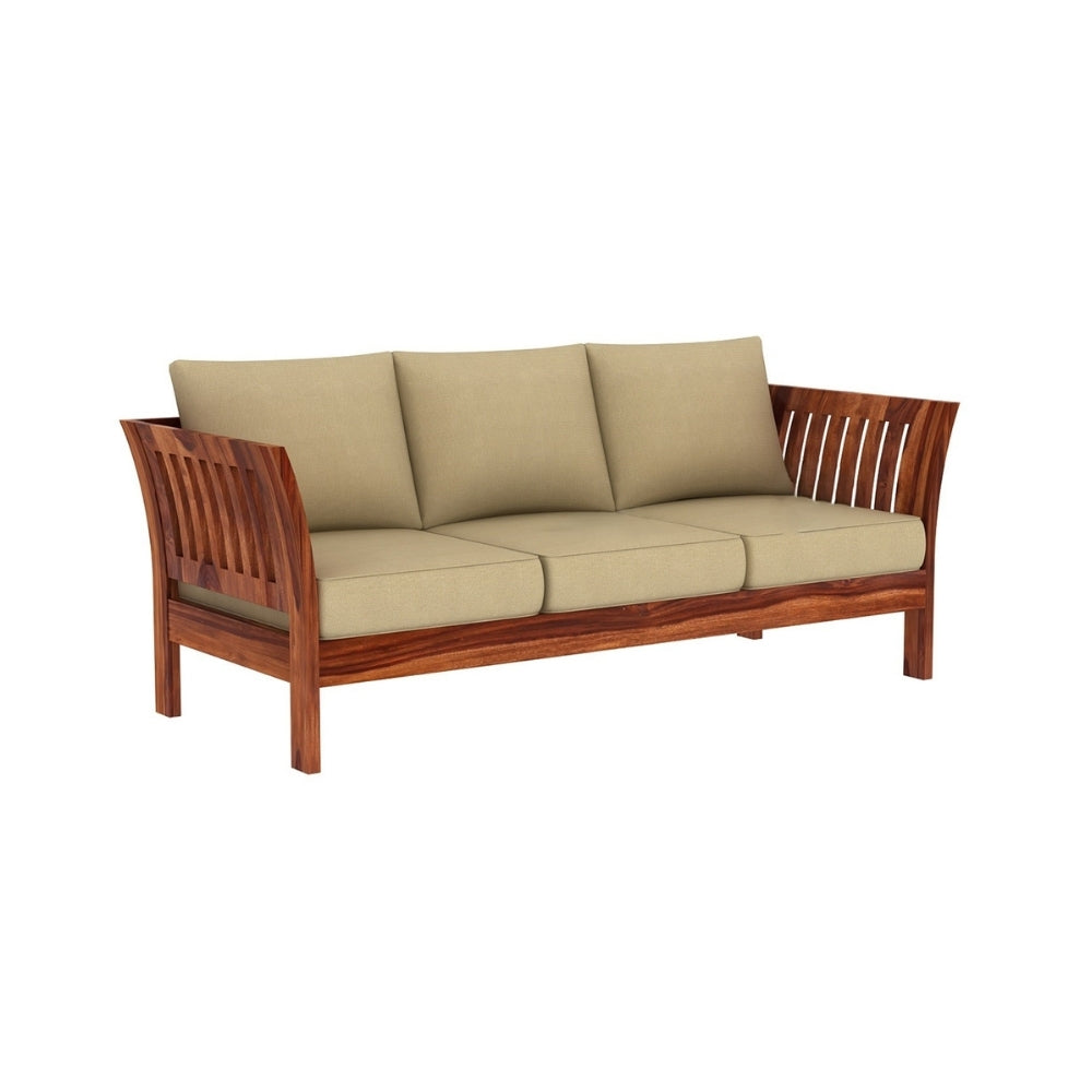 Artisana Wooden Sofa Set in 3+1+1 Seating