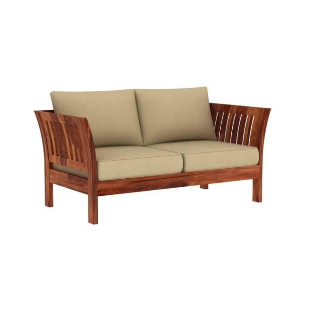 Artisana Wooden Sofa Set in 3+1+1 Seating