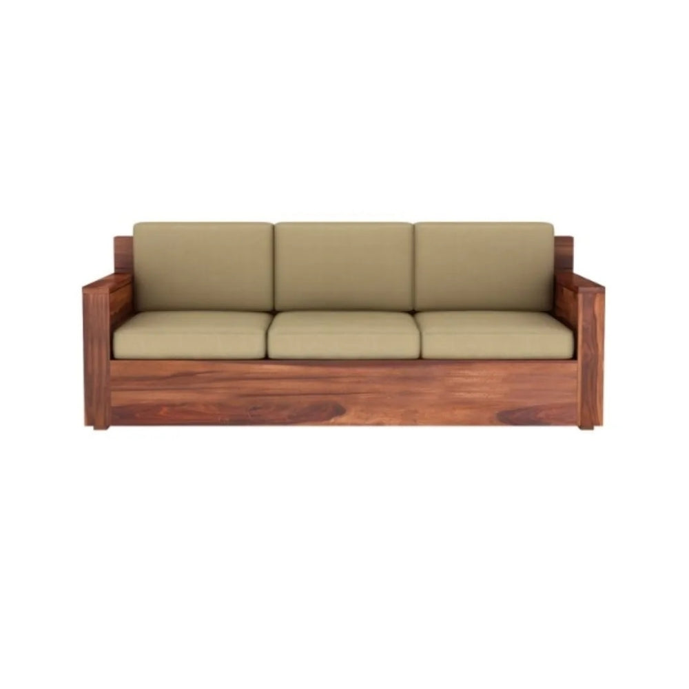 Ojasya Wooden Sofa Set in 3+1+1 Seating