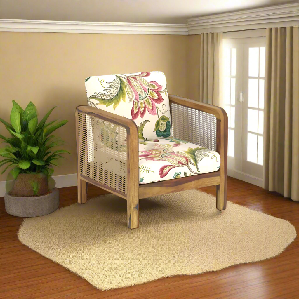 Elegant Wooden Single Seater – Timeless Design, Built to Last