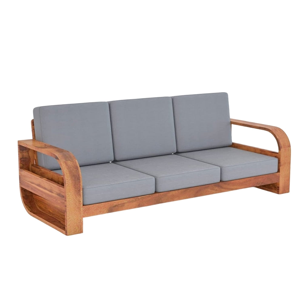 Designer Wooden Sofa Set in 3+1+1 Seating
