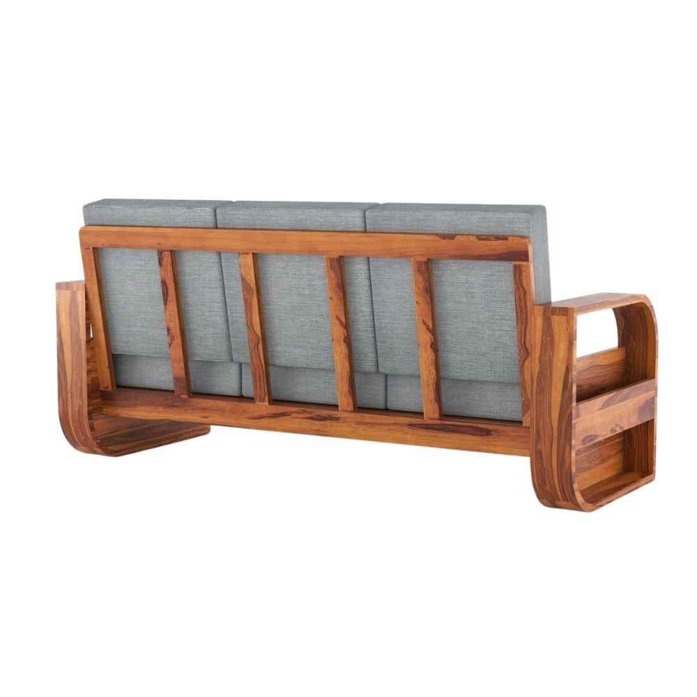 Designer Wooden Sofa Set in 3+1+1 Seating
