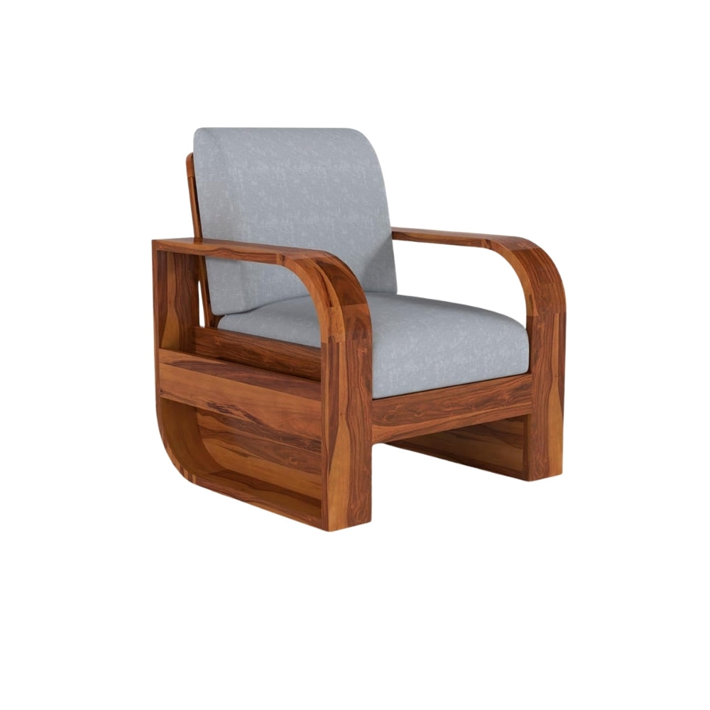 Designer Wooden Sofa Set in 3+1+1 Seating