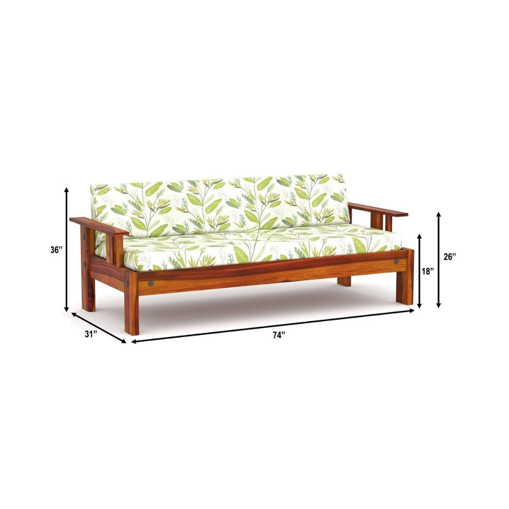 Tanirika Wooden Sofa Set in 3+1+1 Seating