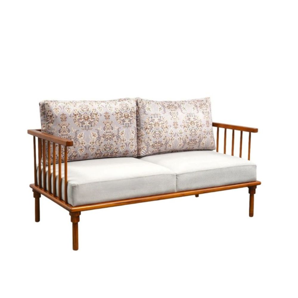 Kalpataru Wooden Sofa Set in 3+1+1 Seating
