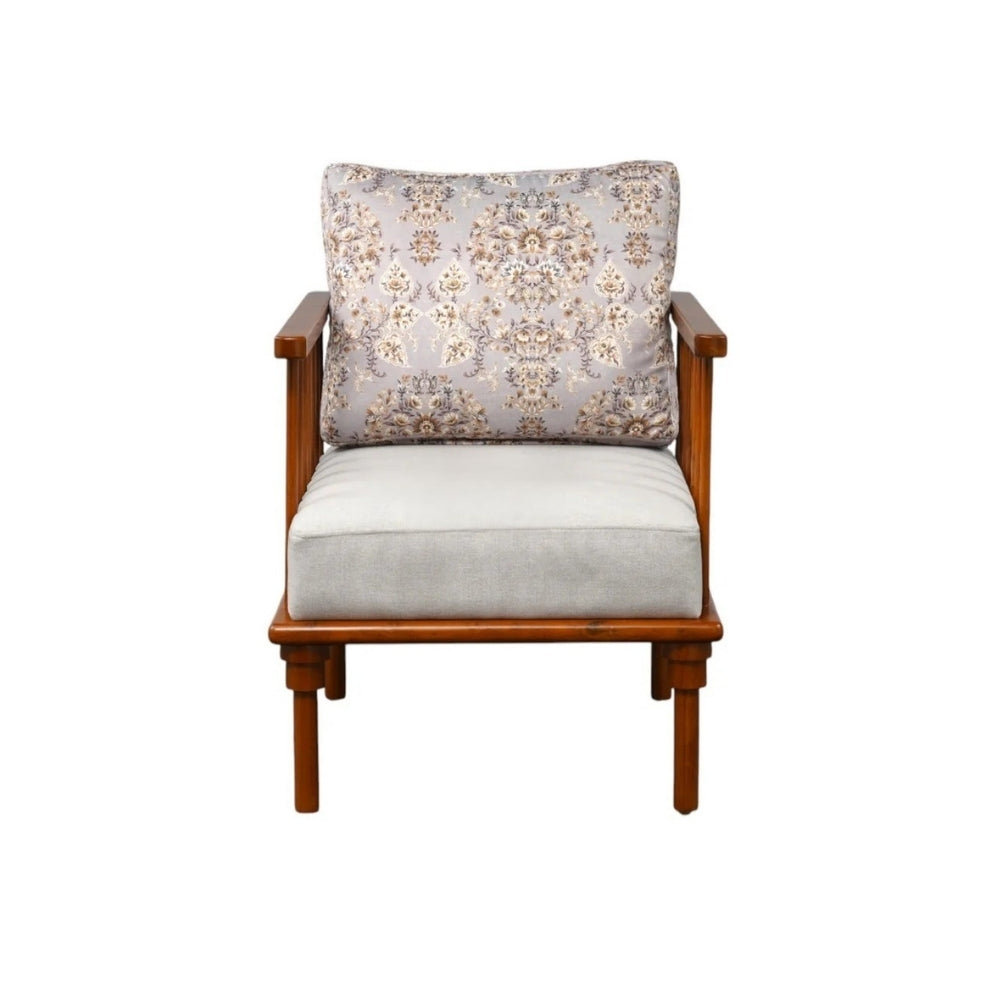 Kalpataru Wooden Sofa Set in 3+1+1 Seating