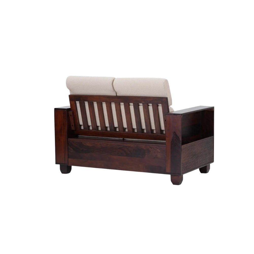 Shaantika Wooden Sofa Set in 3+1+1 Seating
