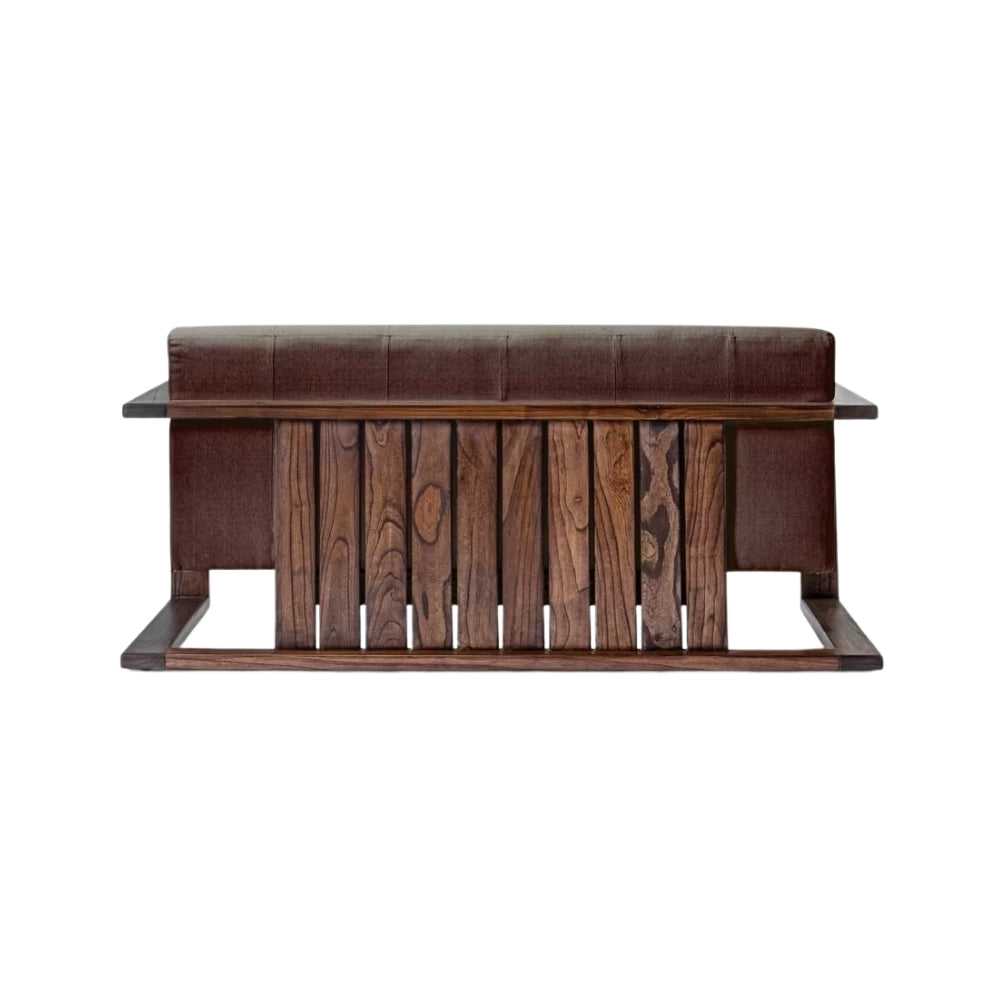Button-Tufted 3-Seater Couch ooden Sofa Set in 3+1+1 Seating