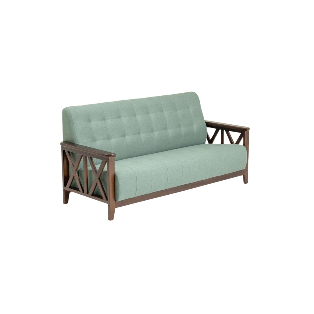Attice Arm wooden Sofa Set in 3+1+1 Seating