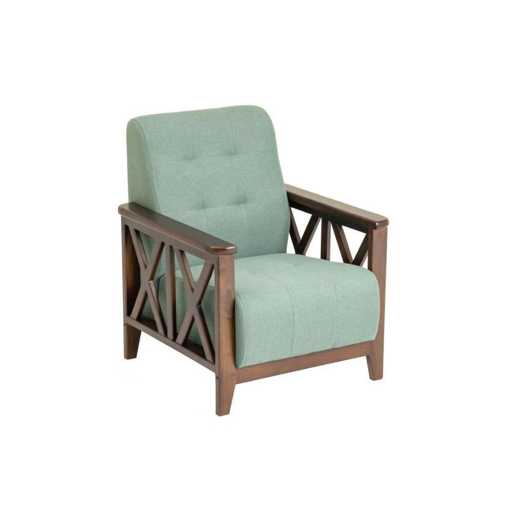 Attice Arm wooden Sofa Set in 3+1+1 Seating
