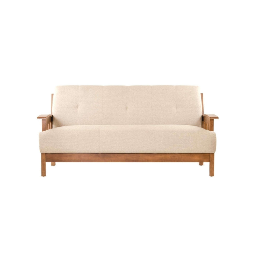 Elegant Wooden Sofa Set in 3+1+1 Seating