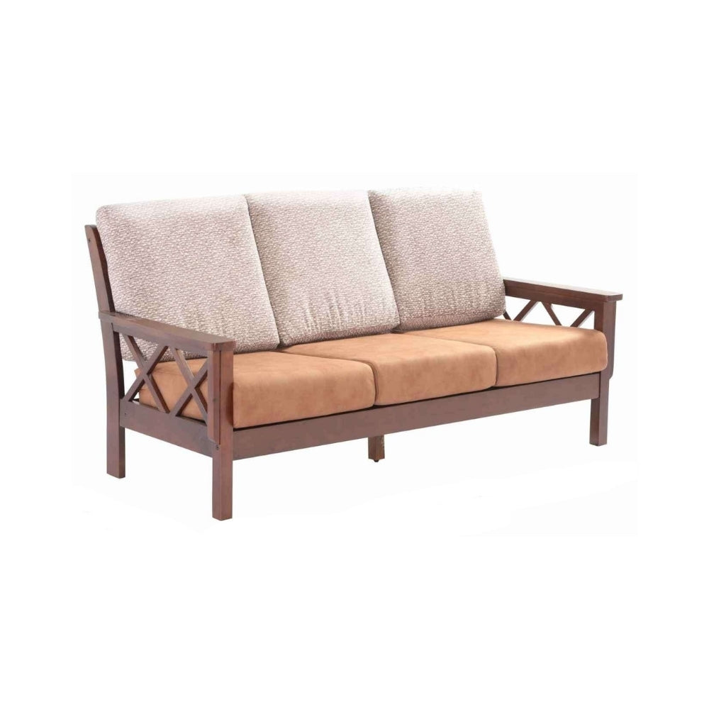 Anvaya wooden Sofa Set in 3+1+1 Seating