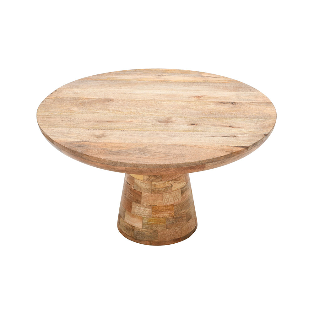Rough Swan Timber Coffee Table Mushroom Style