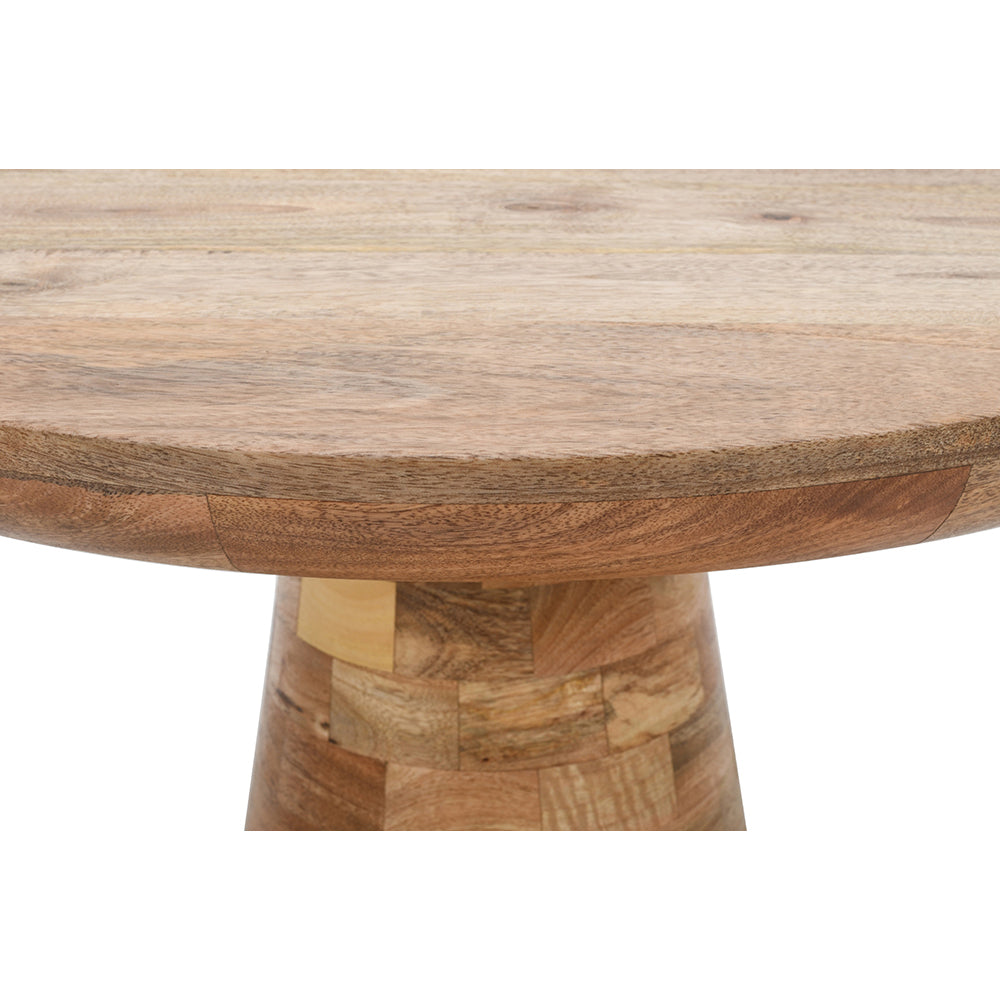 Rough Swan Timber Coffee Table Mushroom Style