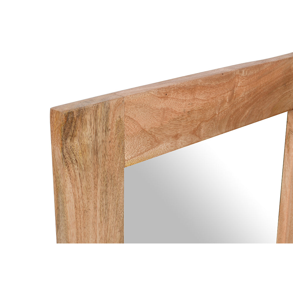 Rough Swan Timber Frame Mirror Extra Long