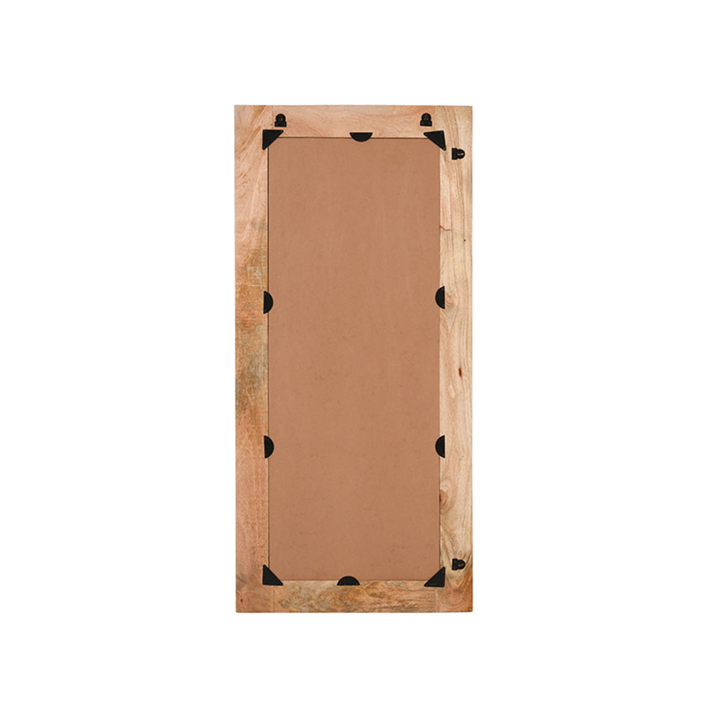 Rough Swan Timber Frame Mirror Extra Long