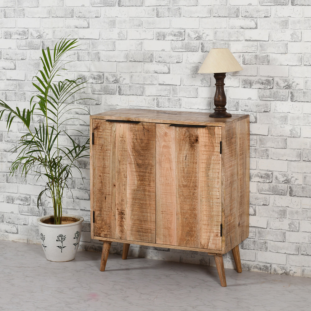 Rough Swan Timber Bar Cabinet Sideboard