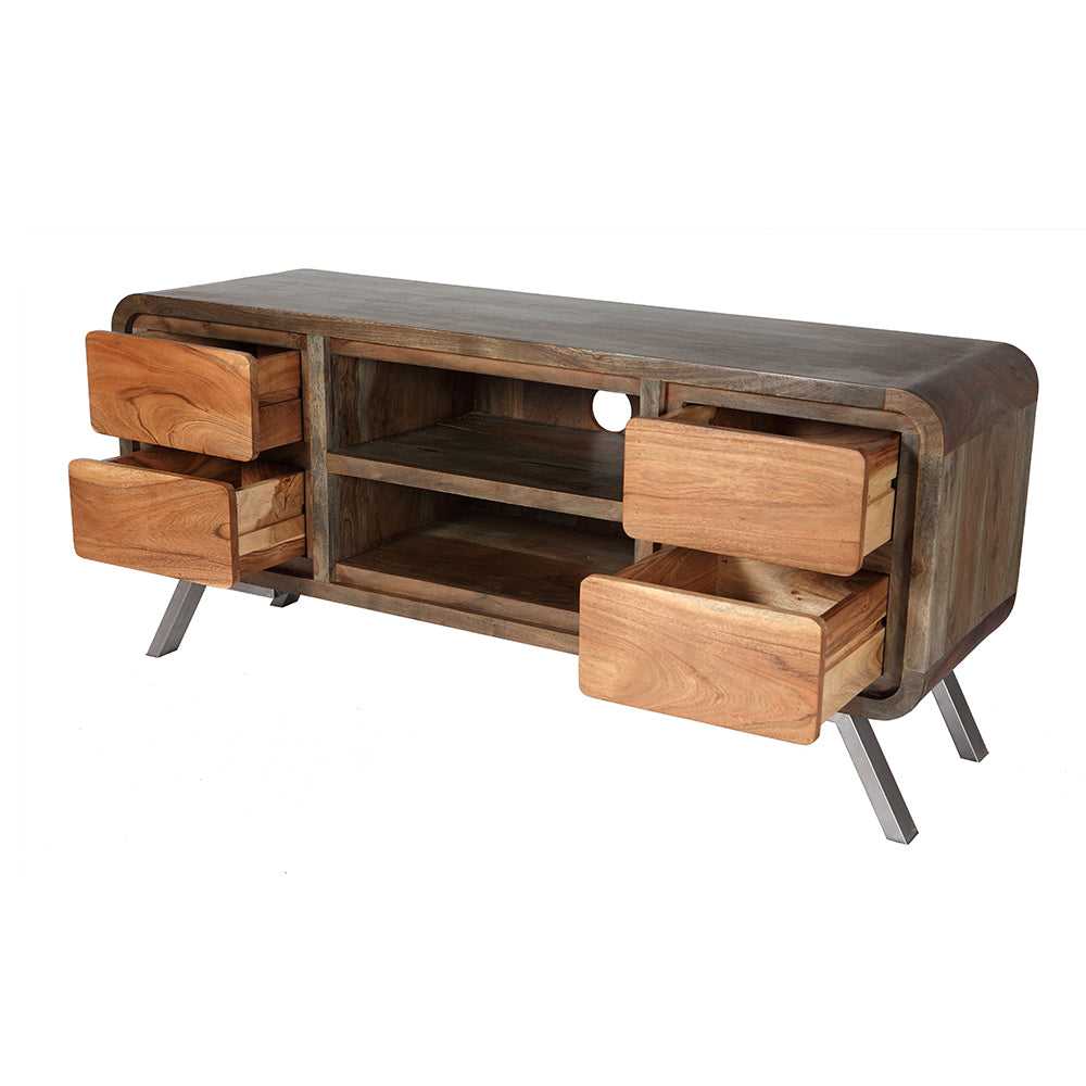 Jodhpur Jewel Plasma Media Unit 4 Drawer