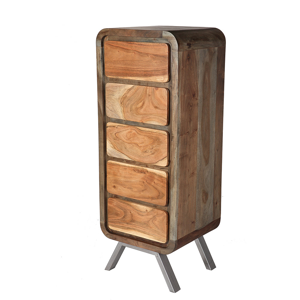 Jodhpur Jewel 5 Drawer Tall Chest