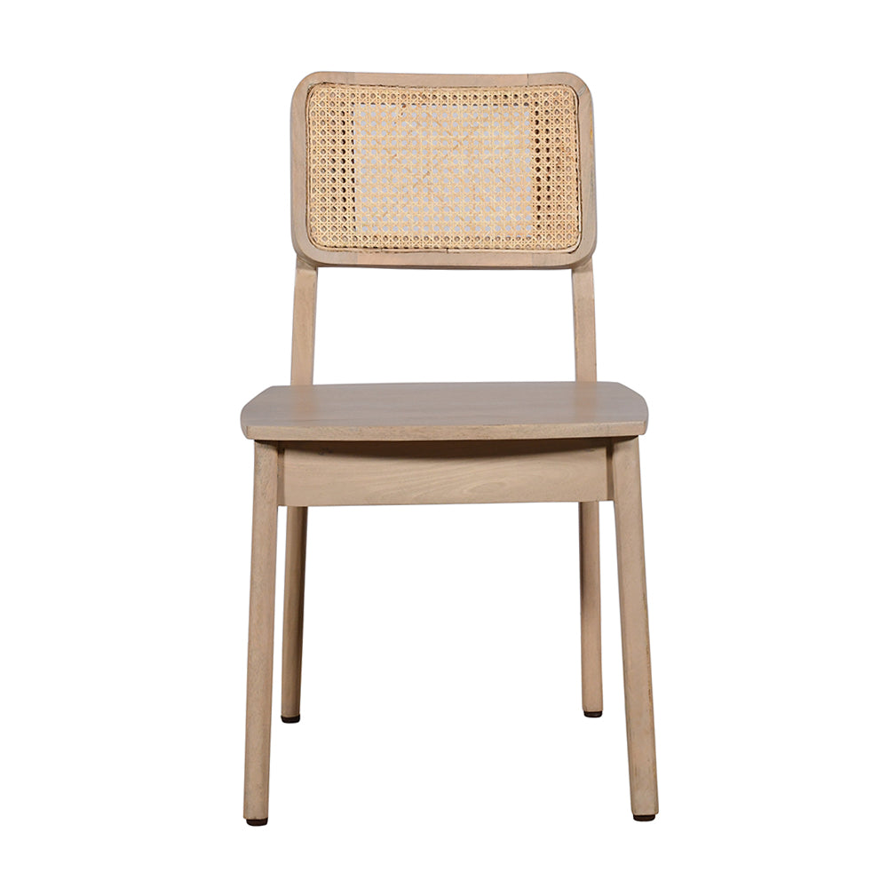 Franch Collection Cane Dining Table With 6 Seater Chair