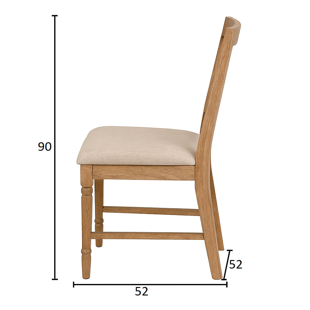 Rajsamand Furniture Solid Wood Dining Table With 4 Seater Chair