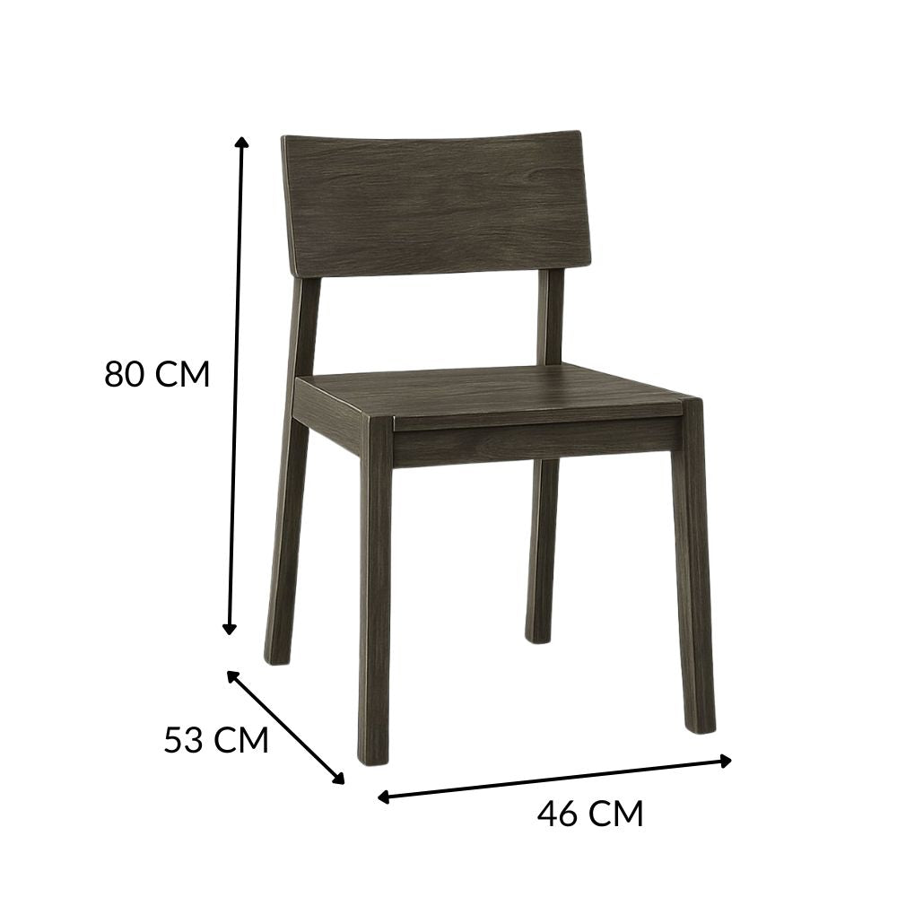 Live Edge Dining Table With 4 Seater Chair & 1 Bench-Dining Table Set