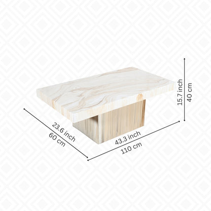 Luxury Marble Top Coffee Table
