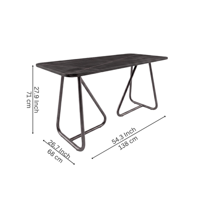 Scandi Square Oak Café Table