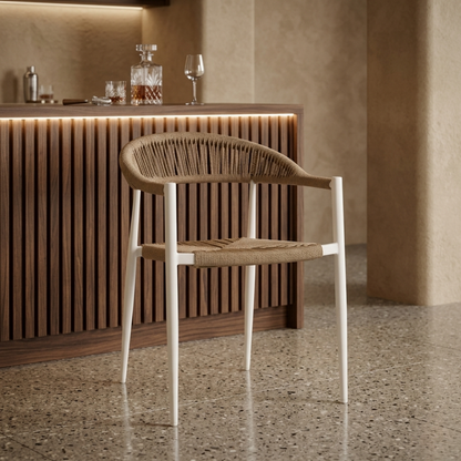 Stackable Restaurent Arm Chair