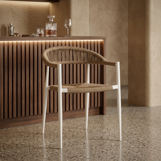 Stackable Restaurent Arm Chair